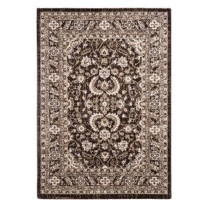 Ottoman D740A_FMA22 barna klasszikus mintás szőnyeg 300x400 cm