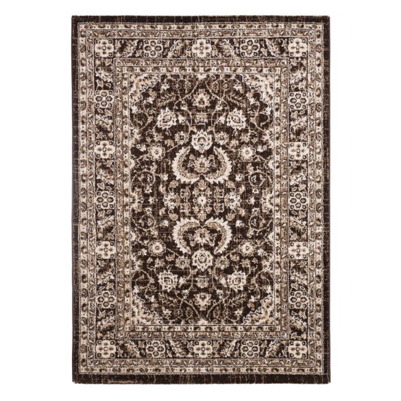 Ottoman D740A_FMA22 barna klasszikus mintás szőnyeg  60x110 cm