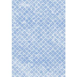 Passion D755A_SFI55 kék modern mintás szőnyeg 160x230 cm