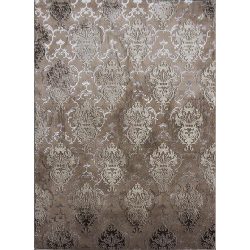 Elite 23282 bézs damaszt mintás szőnyeg 140x190 cm