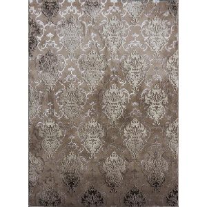 Elite 23282 bézs damaszt mintás szőnyeg 140x190 cm