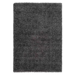   Ethno shaggy 1800 - egyszínű sötétszürke szőnyeg  80x150 cm