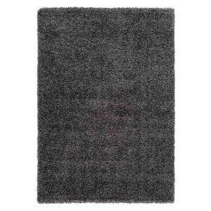 Ethno shaggy 1800 - egyszínű sötétszürke szőnyeg 160x230 cm