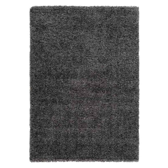 Ethno shaggy 1800 - egyszínű sötétszürke szőnyeg  80x150 cm
