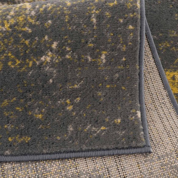 Gustavo 3197 sárga modern mintás szőnyeg  80x150 cm