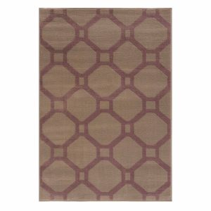 Gustavo 3220 barna modern mintás szőnyeg 200x290 cm