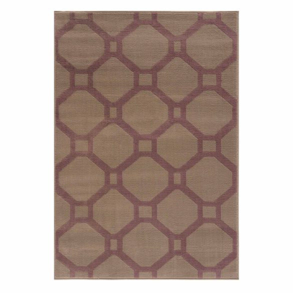 Gustavo 3220 barna modern mintás szőnyeg 120x170 cm