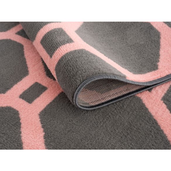 Gustavo 3220 pink modern mintás szőnyeg  80x150 cm