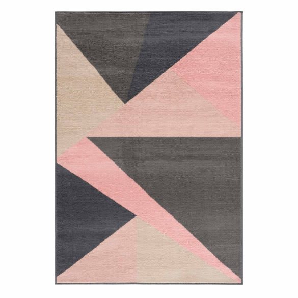 Gustavo 3224 pink geometriai mintás szőnyeg 200x290 cm