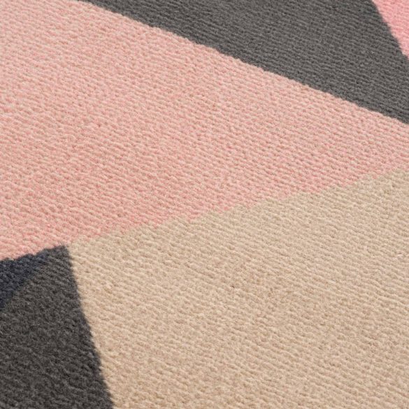 Gustavo 3224 pink geometriai mintás szőnyeg 160x230 cm