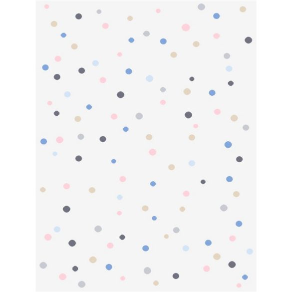 Passion H774A_SFU16 krém alapon apró pöttyös szőnyeg  80x150 cm