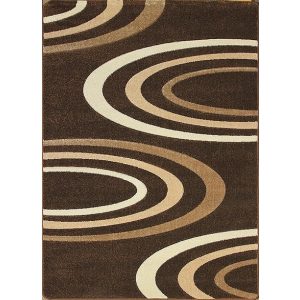 Jakamoz 1061 barna félkörös szőnyeg 140x190 cm