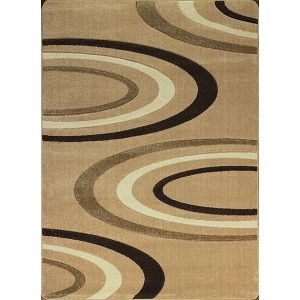 Jakamoz 1061 bézs félkörös szőnyeg 160x220 cm