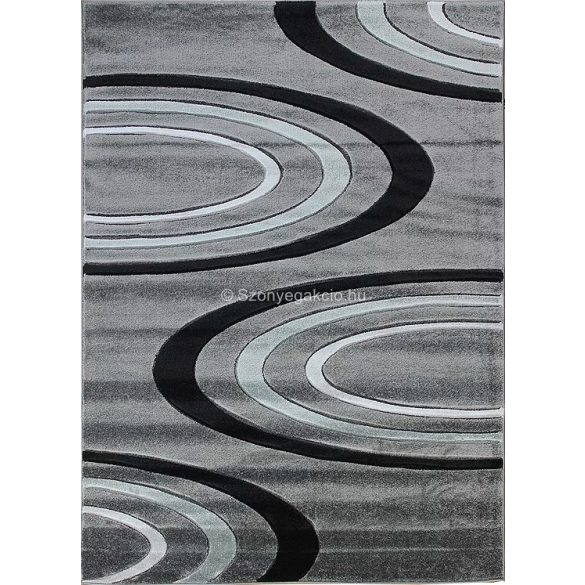 Jakamoz 1061 sötétszürke félkörös szőnyeg 240x330 cm