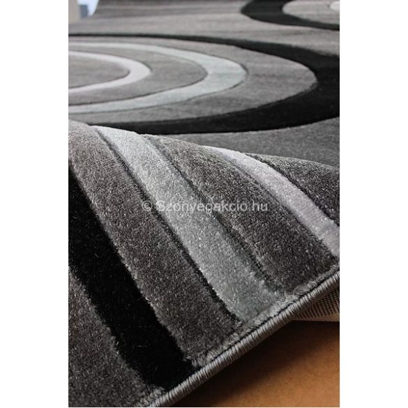 Jakamoz 1061 sötétszürke félkörös szőnyeg  80x150 cm