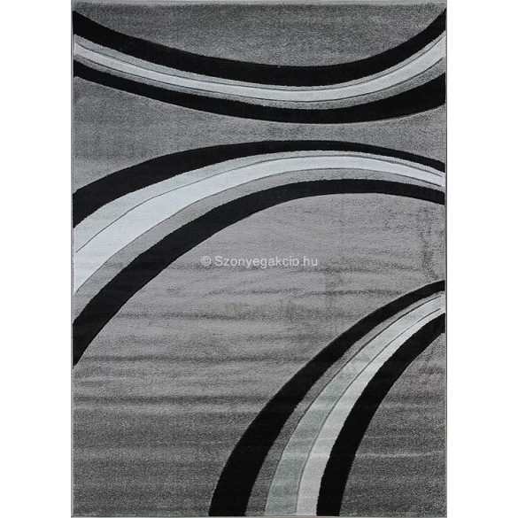 Jakamoz 1353 szürke vonalas szőnyeg  80x150 cm