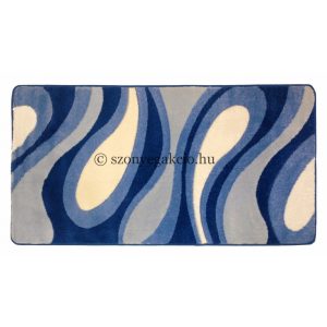 Kék csepp/vízfolyás szőnyeg  60x110 cm