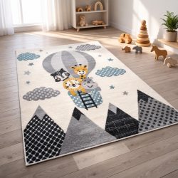   Broadway gyerekszőnyeg állatok a hőlégballonban, pasztel 200x280 cm