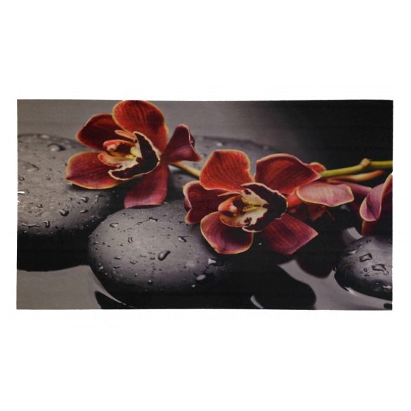 Lábtörlő orchideás2 39x69