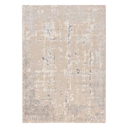 Lara 706 szürke modern mintás szőnyeg  80x150 cm