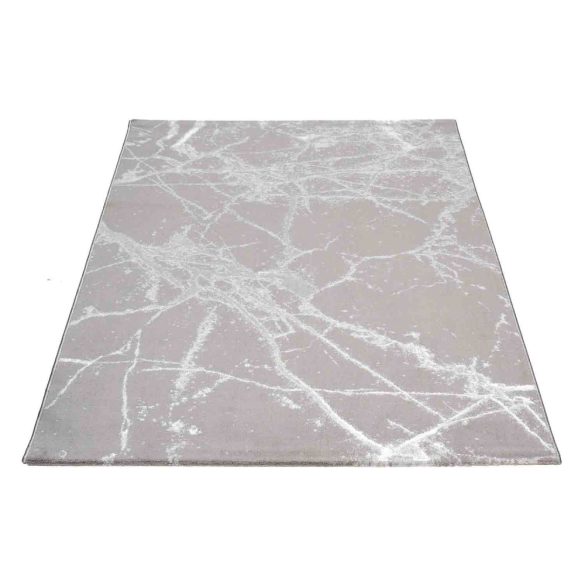 Lara 805 sötétezüst márvány mintás szőnyeg  80x300 cm