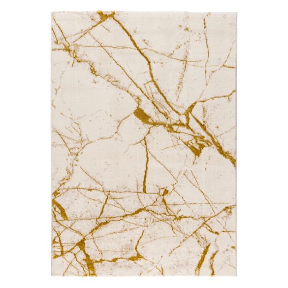 Lara 805 arany márvány mintás szőnyeg 160x230 cm