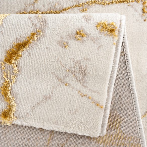 Lara 805 arany márvány mintás szőnyeg 160x230 cm