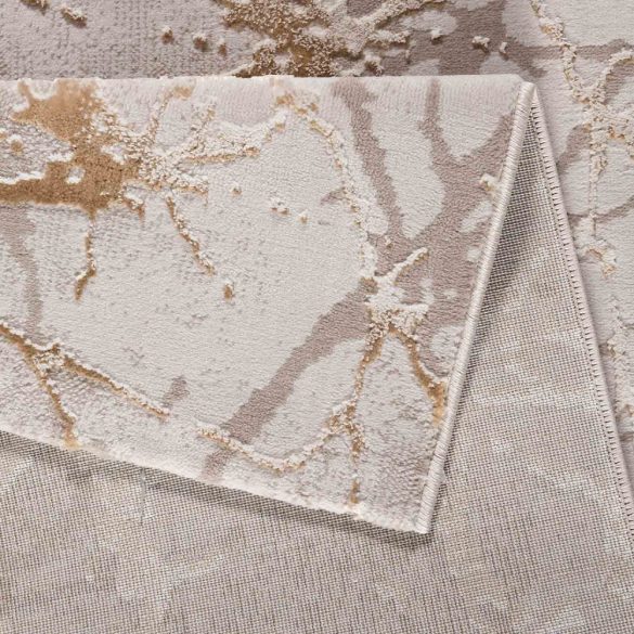 LEXA 3000 krém szőnyeg krém márvány mintával  80x150 cm