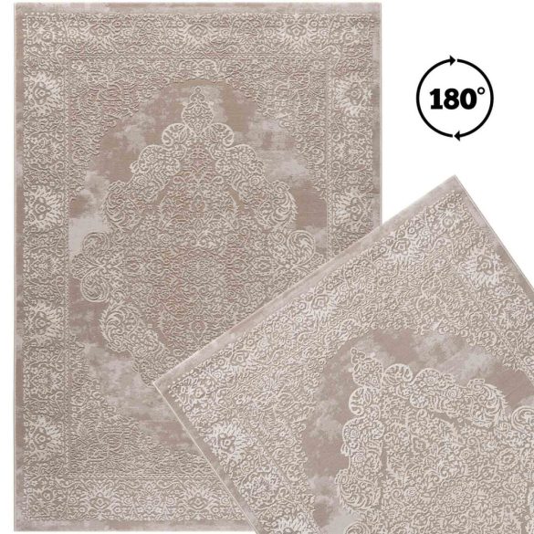 LEXA 4000 krém/krém vintage stílusú szőnyeg  80x150 cm