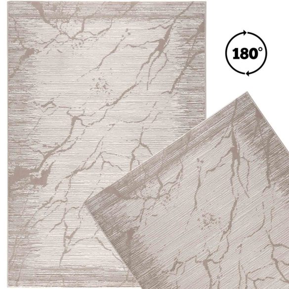 LEXA 6000 bézs/krém színű szőnyeg  80x150 cm