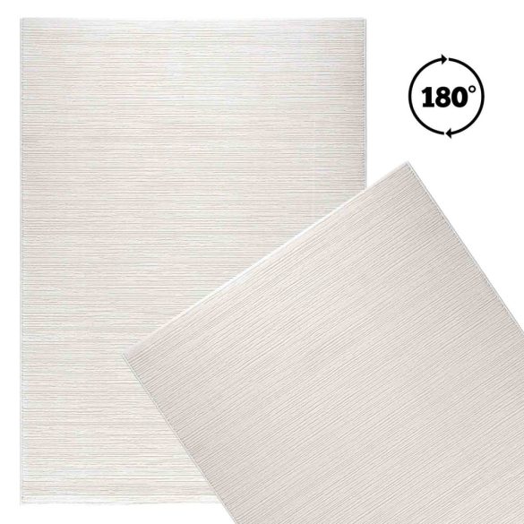 LIMA 3050 minta nélküli krém szőnyeg 200x290 cm