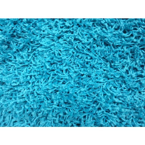 SH Loca aqua kék színű kerek szőnyeg 120 cm-es átmérővel