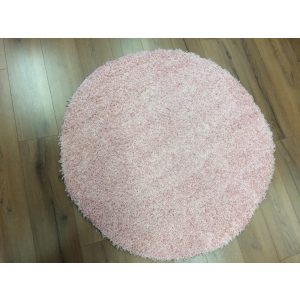 SH Loca világos rózsaszín kerek szőnyeg 120 cm-es átmérővel