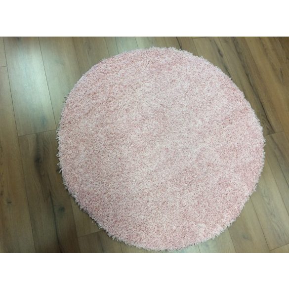 SH Loca világos rózsaszín kerek szőnyeg 120 cm-es átmérővel