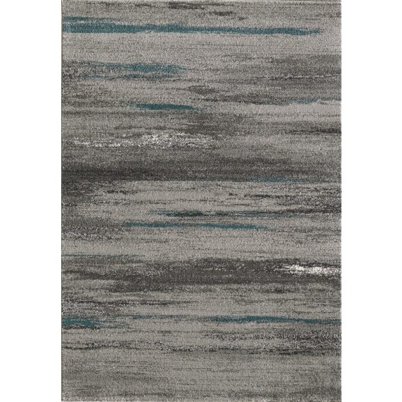 SH Luna 1702 / csíkos mintás szürke színű szőnyeg 160x230 cm