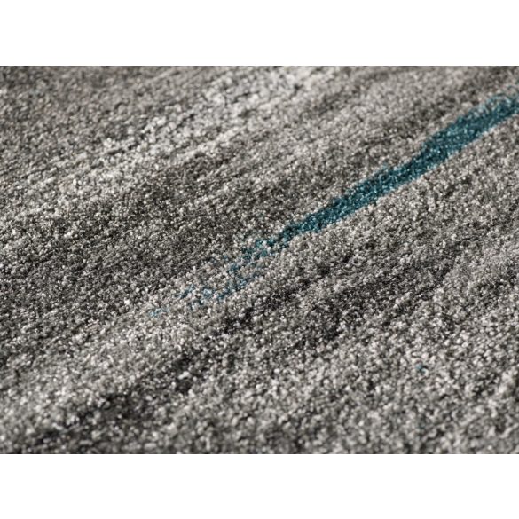 SH Luna 1702 / csíkos mintás szürke színű szőnyeg 200x290 cm