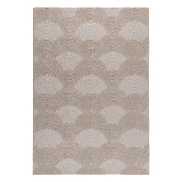Luxury 6000 bézs modern mintás szőnyeg 120x170 cm