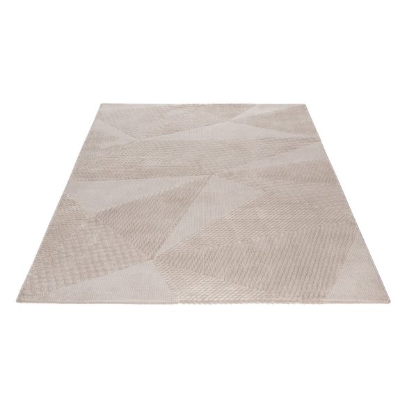 Luxury 6300 bézs modern mintás szőnyeg  80x150 cm
