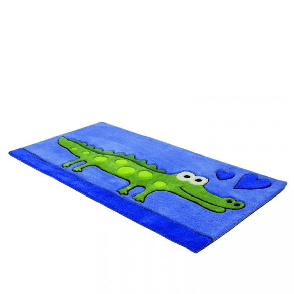 Magic Kids Krokodilos Kék gyerekszőnyeg 60x120