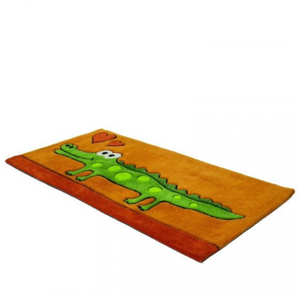 Magic Kids Krokodilos Narancssárga gyerekszőnyeg 60x120 - A KÉSZLET EREJÉIG!