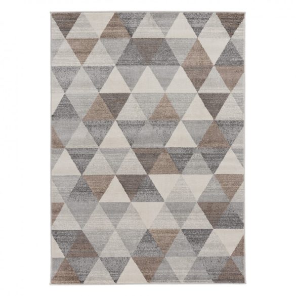 Montana 3710 barna modern mintás szőnyeg 160x230 cm