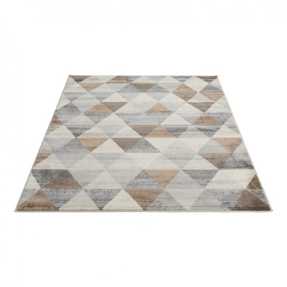 Montana 3710 barna modern mintás szőnyeg 120x170 cm