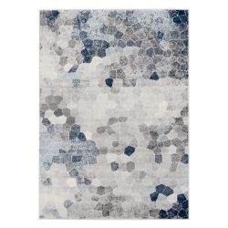 Montana 3712 kék modern mintás szőnyeg  80x150 cm