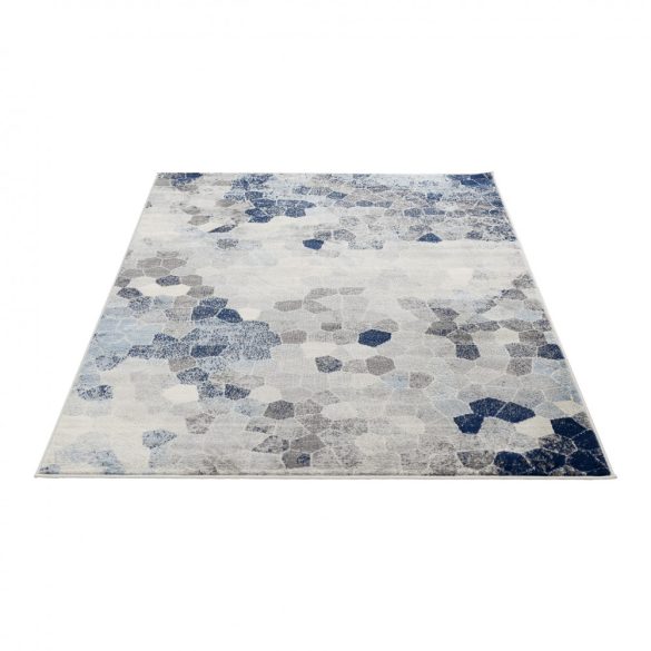 Montana 3712 kék modern mintás szőnyeg 160x230 cm