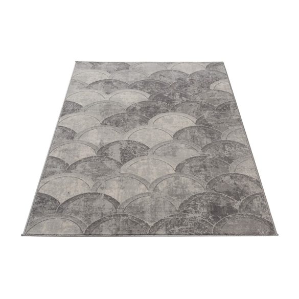 Montana 3730 szürke modern mintás szőnyeg 160x230 cm