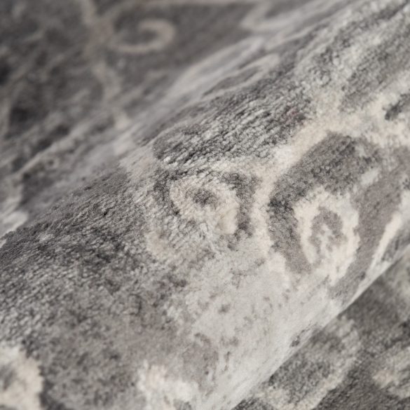 Montana 3734 szürke klasszikus mintás szőnyeg  80x150 cm