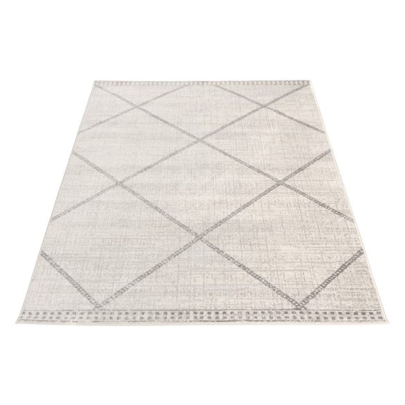 Montana 3752 szürke-bézs modern mintás szőnyeg 160x230 cm