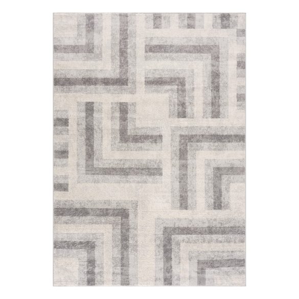 Montana 3754 szürke-bézs modern mintás szőnyeg 160x230 cm