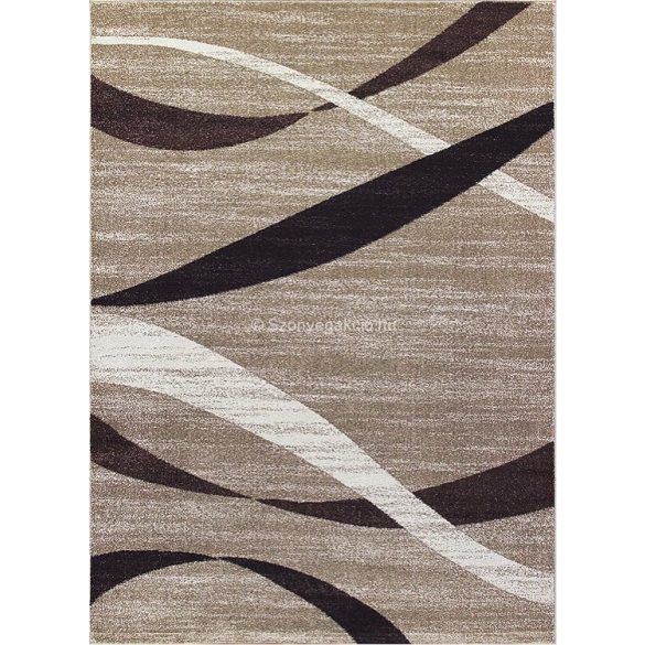 Monte Carlo 1290 bézs hullámos szőnyeg  80x150 cm