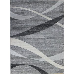 Monte Carlo 1290 sötétszürke hullámos szőnyeg 200x290 cm